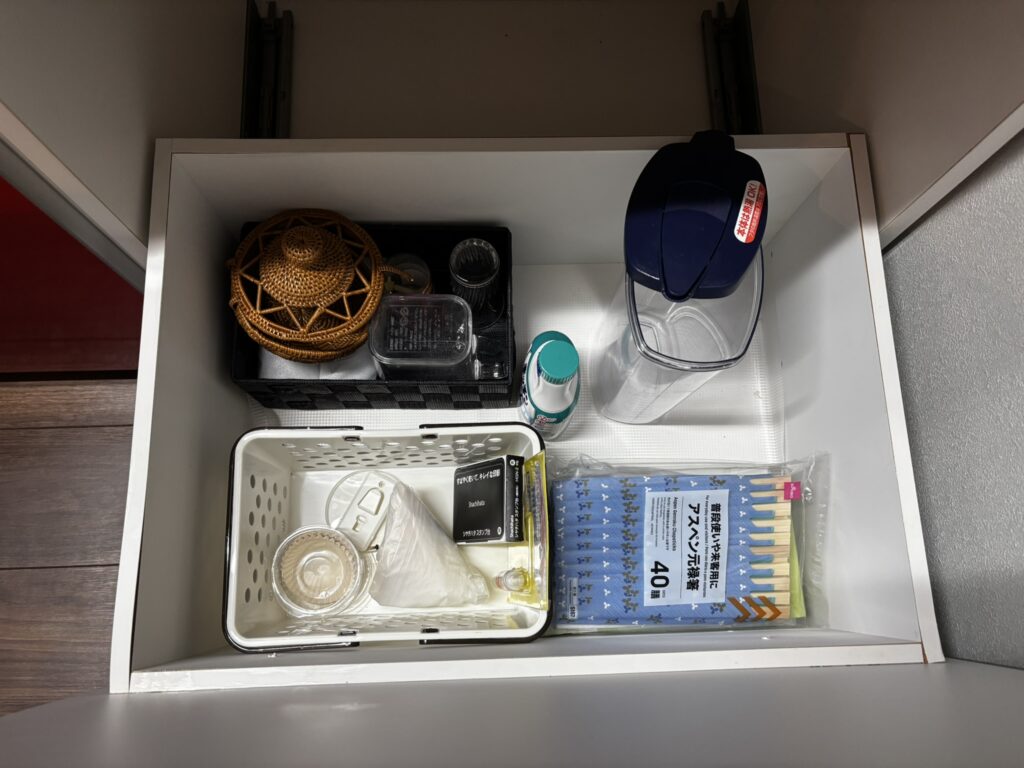 宮古島エストレージャスのアメニティ（糸ようじ）